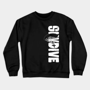 Skydiving Skydive Crewneck Sweatshirt